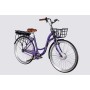 Електровелосипед 28″ Dorozhnik eAQUAMARINE BH 2026 рама 19″ 36V 13Ah 500W фіолетовий з кошиком