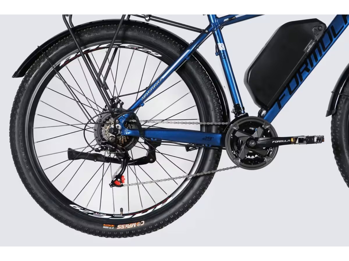 Велосипед з електроприводом 29″ Formula eMOTION PLUS DD FR 2026 рама 19″ 48V 15Ah 500W синьо-чорний