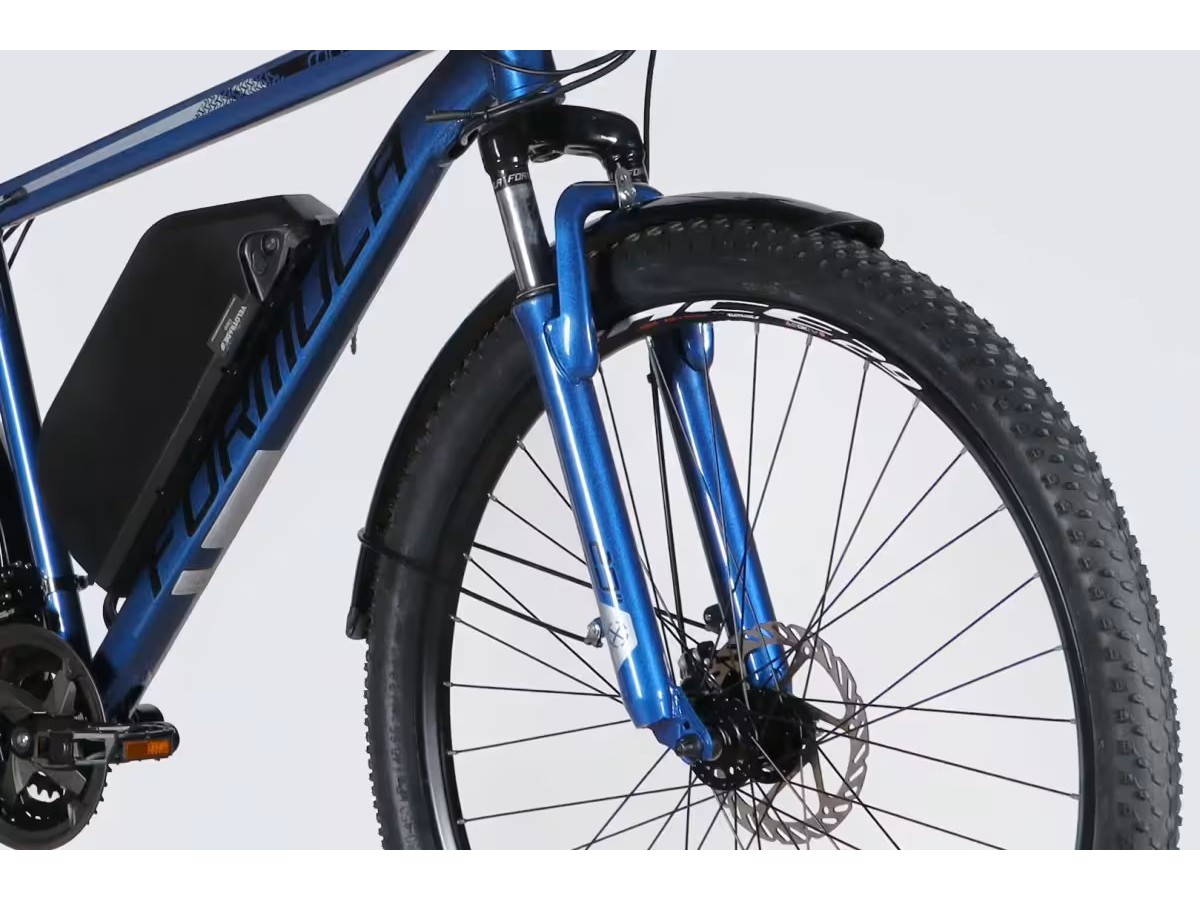 Велосипед з електроприводом 29″ Formula eMOTION PLUS DD FR 2026 рама 19″ 48V 15Ah 500W синьо-чорний