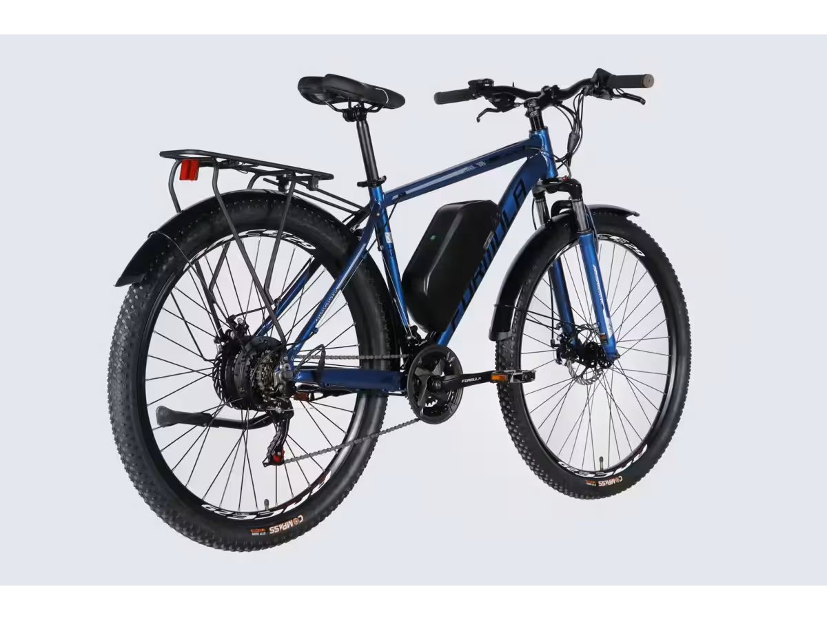 Велосипед з електроприводом 29″ Formula eMOTION PLUS DD FR 2026 рама 19″ 48V 15Ah 500W синьо-чорний