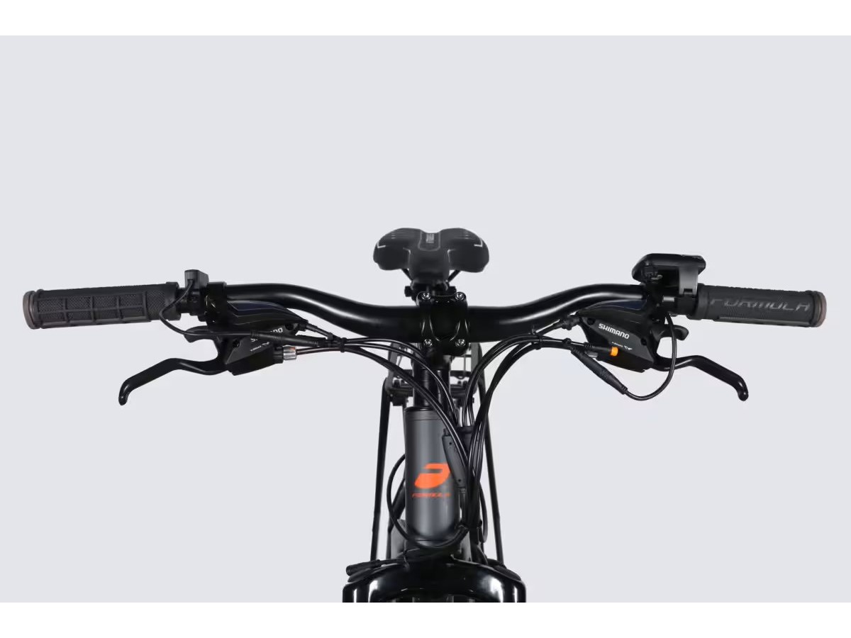 Велосипед з електроприводом 29″ Formula eMOTION PLUS DD FR 2026 рама 19″ 48V 15Ah 500W сіро-сріблястий (матовий)
