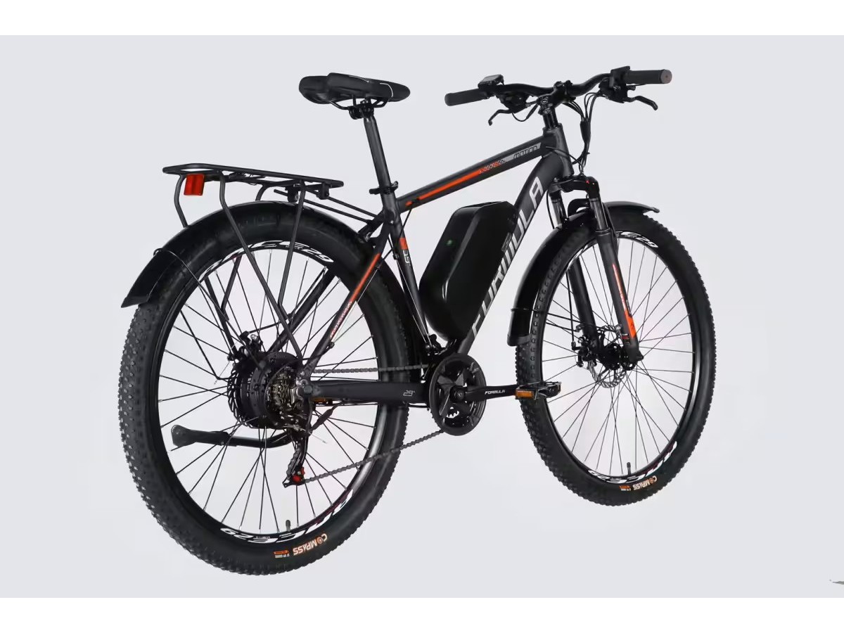 Велосипед з електроприводом 29″ Formula eMOTION PLUS DD FR 2026 рама 19″ 48V 15Ah 500W сіро-сріблястий (матовий)